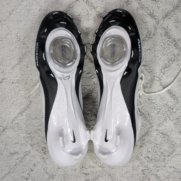 Nike Air Zoom Vapor Pro 1 White Black Football Cleats Mens Sz 11.5 IB2495-105